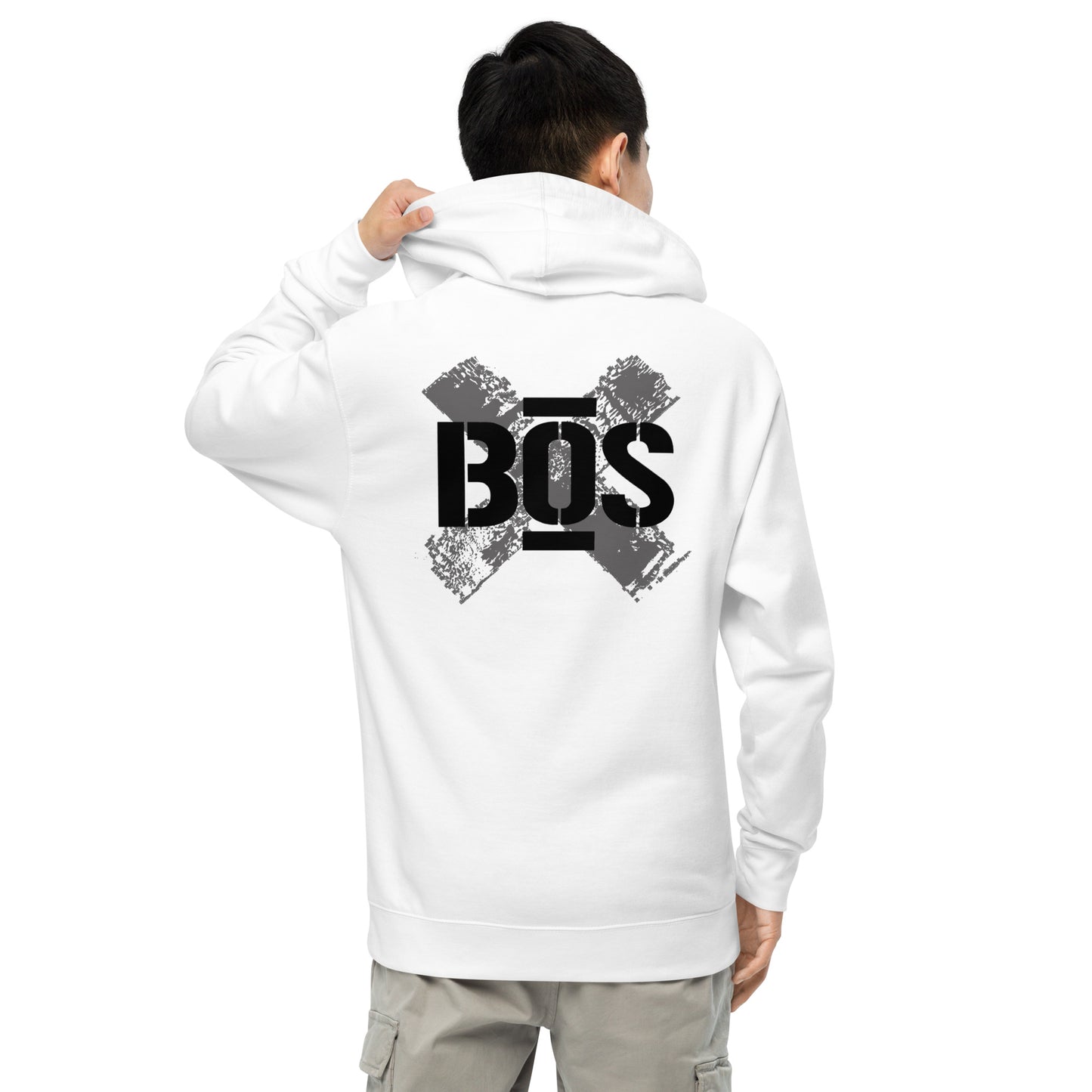 Bantu Guy Hoodie- White
