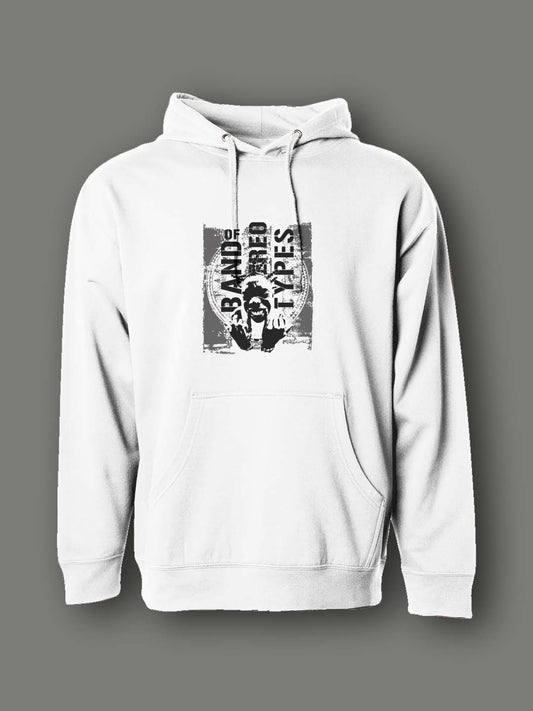 Bantu Guy Hoodie- White