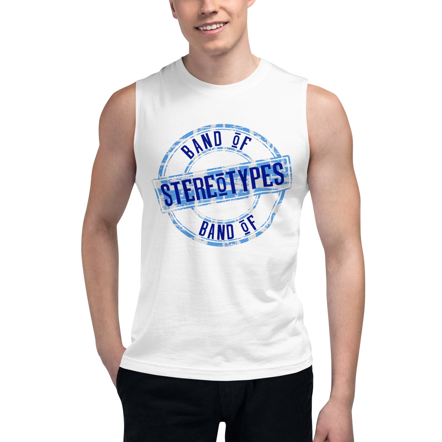 Muscle Tank White